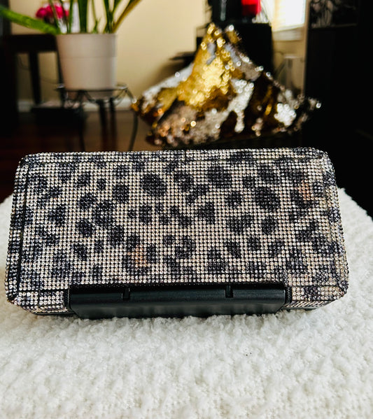 Rhinestone Cigar Travel Case